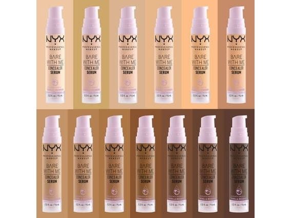NYX ansiktsconcealer NYX Bare With Me 11-mocha serum (9,6 ml)
