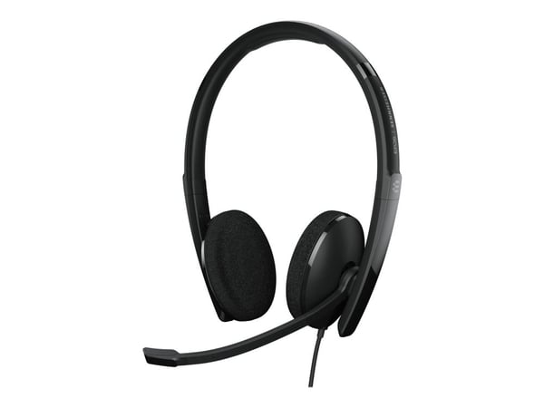 EPOS I SENNHEISER ADAPT 160 USB II - ADAPT 100 Series - kuulokkeet - på øret - kabling - USB-A - sort - Optimeret til UC