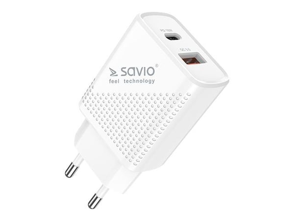 Savio LA-05, Sisätila, AC, 1 m, Valkoinen