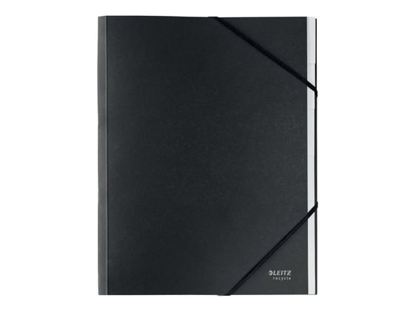 Leitz Recycle - Klassifikasjonsmappe - 6 deler - for A4 (210 x 297 mm) - med fliker - svart