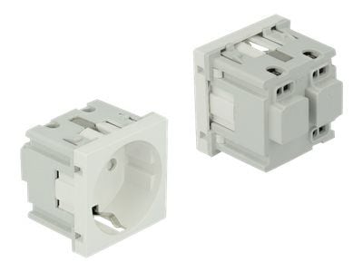 DeLOCK 81392, CEE 7/3, Valkoinen, 250 V, 16 A, 4000 W