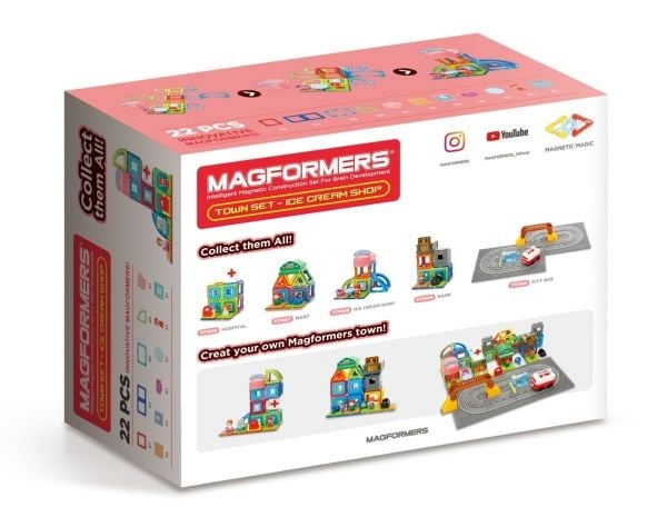 Magformers 717008, Ice cream van, 3 år, Flerfarget, Metall, Plast