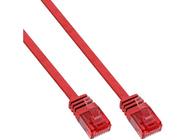 InLine 71655R, 0,5 m, Cat6, U/UTP (UTP), Punainen