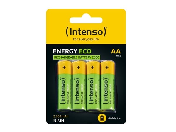 Intenso Energy Eco - Batteri 4 x AA / HR6 - NiMH - (ladbare) - 2700 mAh