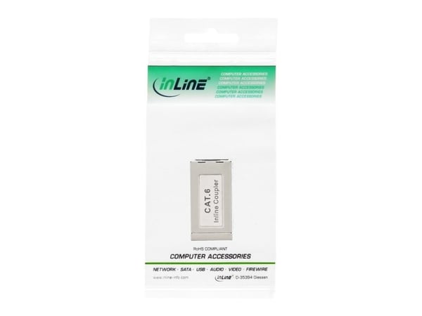 InLine 69990D, RJ45, RJ45, Silver