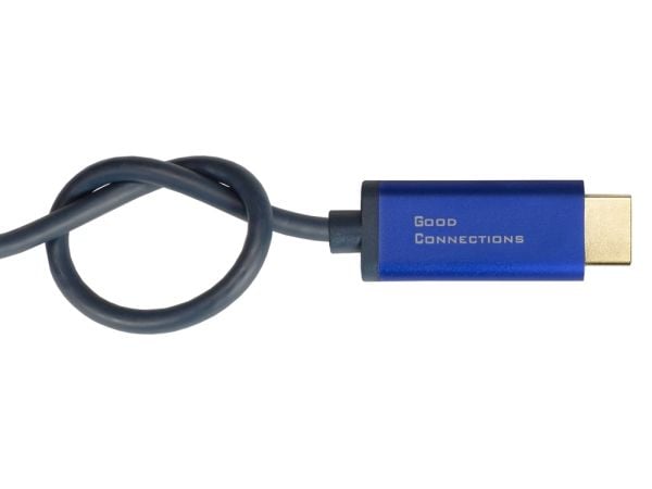 Alcasa 4860-SF050B, 5 m, DisplayPort, HDMI, Hankjønn, Hankjønn, Rett