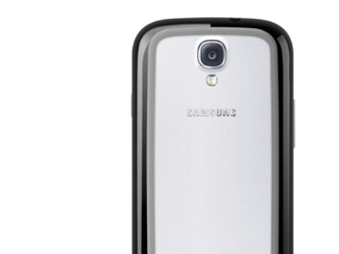 Belkin Surround Case - Taske til mobiltelefon - sten, blacktop - for Samsung Galaxy S4