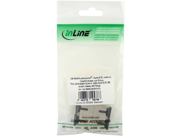 InLine 89992M, Hopea, Keraaminen, Metalli, 18 g, 40 mm, 35 mm, 30 mm