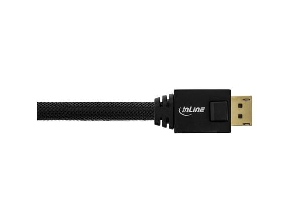 InLine 17125A, 25 m, DisplayPort, DisplayPort, Uros, Uros, 3840 x 2160 pikseliä