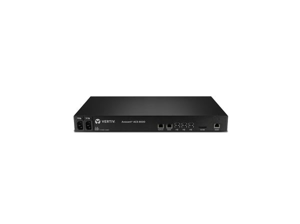 Avocent ACS Advanced Console Server ACS8016MDAC-400 - Konsollserver - 16 porter - 1GbE, RS-232 - 1U