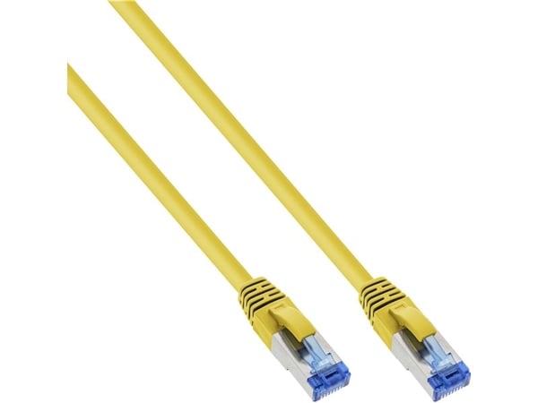InLine 76820Y, 20 m, Cat6a, S/FTP (S-STP), RJ-45, RJ-45, Gult