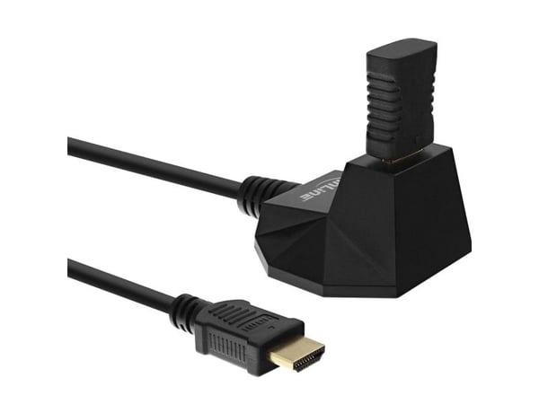 InLine 17533S, 3 m, HDMI-tyyppi A (vakio), HDMI-tyyppi A (vakio), 4096 x 2160 pikseliä, 3D, Musta