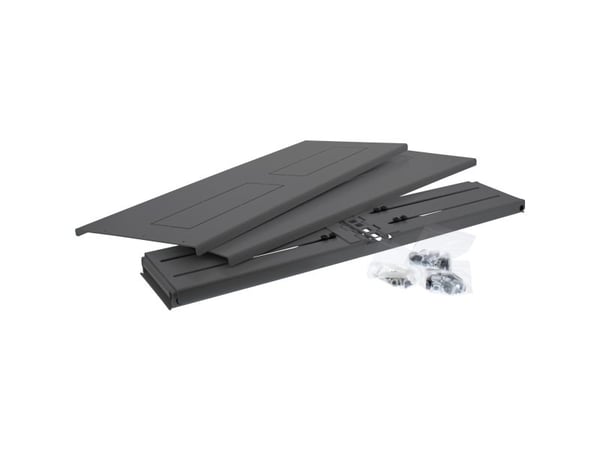InLine 19102B, Veggmontert stativ, 2U, 4,07 kg, Svart