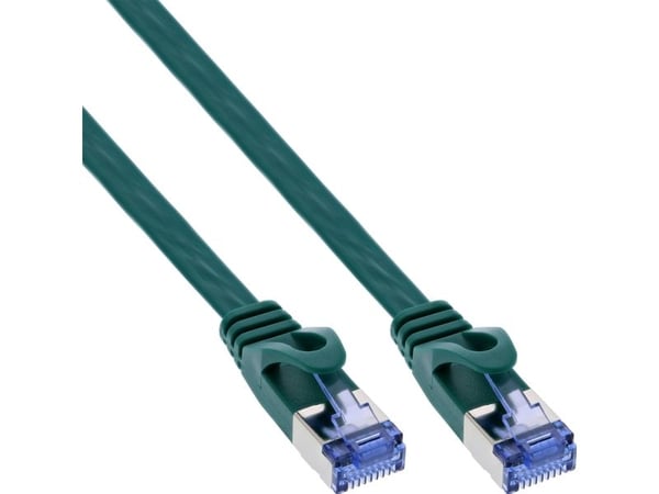InLine 71855G, 0,5 m, Cat6a, U/FTP (STP), RJ-45, RJ-45