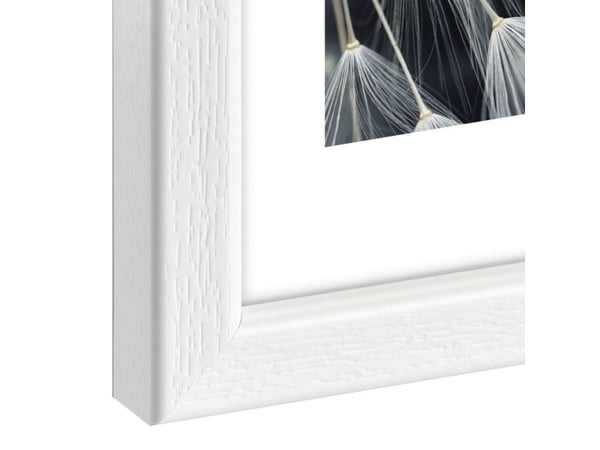 Hama Breeze, Enkel bilderamme, Glass, Polystyren (PS), Hvit, Bord, Vegg, 10 x 15 cm, Rektangulær