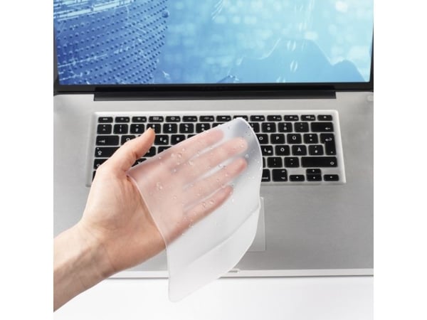 Hama Notebook, Tastaturdeksel, Gjennomsiktig, Universell, Silikon, Monokromatisk, 44,7 cm (17.6")