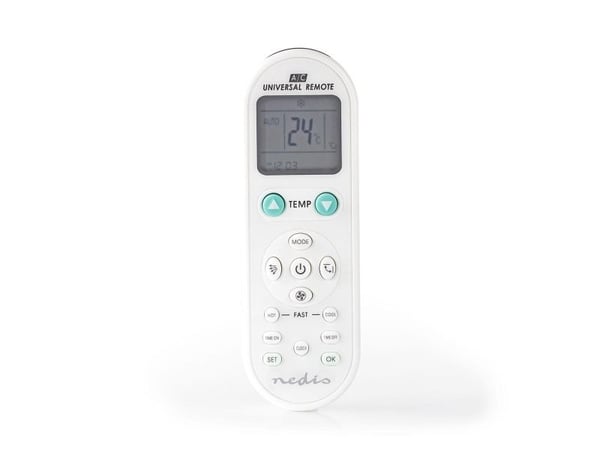 Nedis ACRC1WT - Universal fjernkontroll - infrarød - hvit