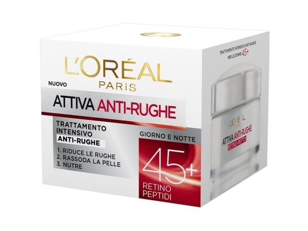 L’Oréal Paris Attiva anti-rynke ansiktskrem 45+ dag og natt 50 ml
