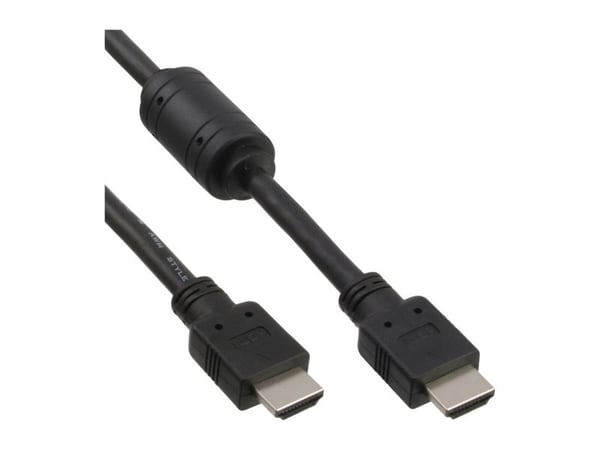 InLine 17611, 1,5 m, HDMI Typ A (standard), HDMI Typ A (standard), 5 Gbit/s, Svart