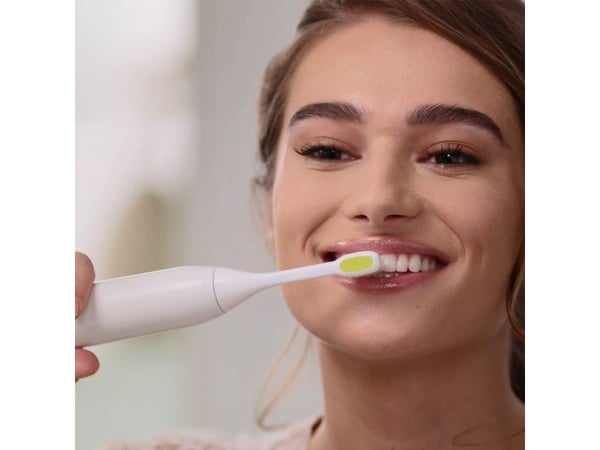 Silk''n ToothWave, Voksen, Vibrerende tannbørste, Hvit, 48000 bevegelser per minutt, 2 min, Hvit
