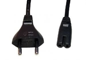 e+p NK 1, 1,5 m, CEE7/14, C8 liitin