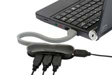 Targus 4-Port Smart USB Hub - Hub - stasjonær