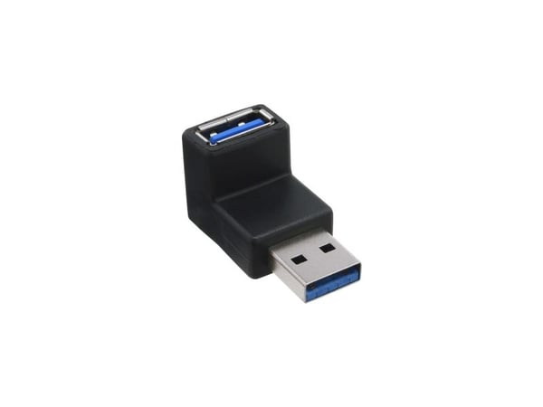 InLine 35300R, USB 3.0 A female, USB, Musta