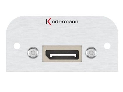 Kindermann 7441000583, DisplayPort, 1 modul(er), Aluminium, Aluminium, 54 mm, 3 cm
