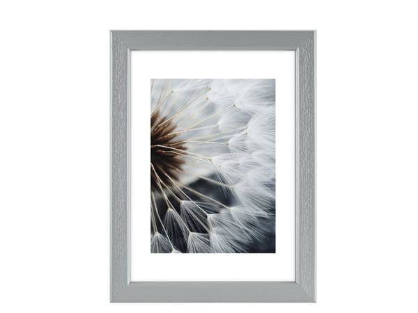 Hama Breeze, Enkel bilderamme, Glass, Polystyren (PS), Grå, Bord, Vegg, 10 x 15 cm, Rektangulær
