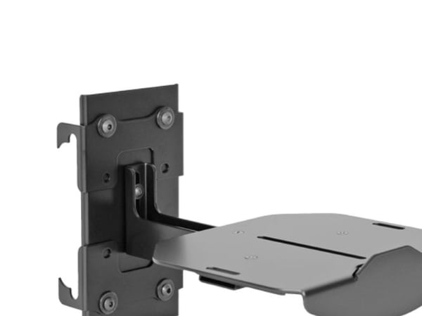 Chief FCA820 - Monteringskomponent (hylle) - for kamera - svart - takmonterbar, veggmonterbar, vognmonterbar - for P/N: LCM1X2U, LFAUB, LFAUB/S, LF...