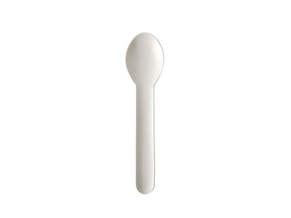 Papstar 88068, Engangsskje (kaffeskje), Papir, Hvit, FSC, 13 cm, 4,8 g Papstar 88068, Engangsskje (kaffeskje), Papir, Hvit, FSC, 13 cm, 4,8 g