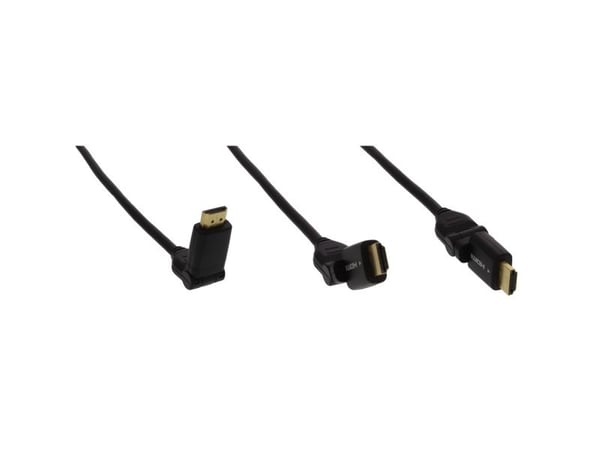 InLine HDMI - HDMI 1,5 m musta (17011W)