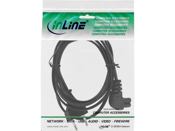 InLine 16754D, 10 m, CEE7/16, C7-kontakt