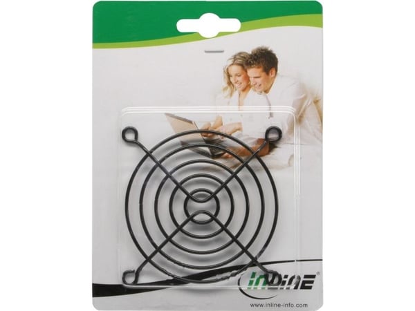 InLine 33370X, Aluminium, Sort, 12 cm, 120 mm, 120 mm, 39 g