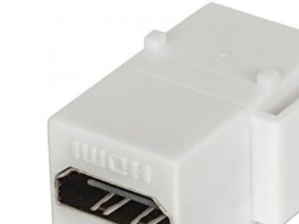 Intellinet HDMI Inline Coupler - Modulär insats (koppling) - HDMI - vit