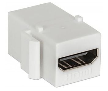 Intellinet HDMI Inline Coupler - Modulär insats (koppling) - HDMI - vit