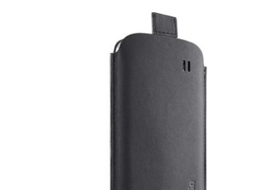 Belkin Pocket Case - Taske til mobiltelefon - sort - for Samsung Galaxy S4 Mini