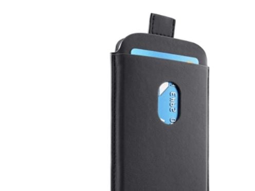 Belkin Pocket Case - Taske til mobiltelefon - sort - for Samsung Galaxy S4 Mini