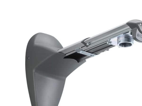 Chief Heavy Duty Single Stud Wall Mount Accessory - Silver - Monteringskomponent (stiftesett) - for flatpanel / projektor