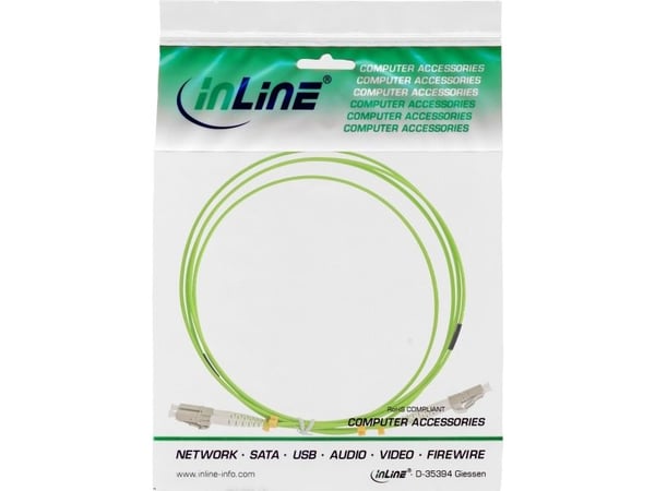 InLine 88541Q, 1 m, OM5, 2x LC, 2x LC
