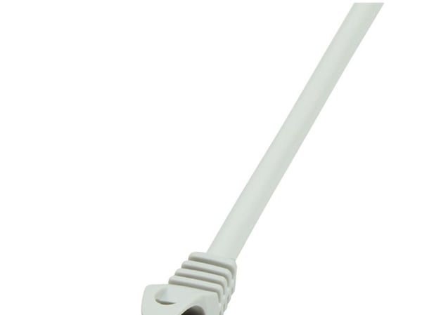 LogiLink PrimeLine - Patch-kabel - RJ-45 (hane) till RJ-45 (hane) - 5 m - SFTP, PiMF - CAT 6a - halogenfri - grå