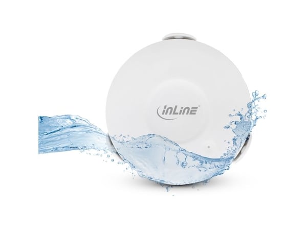 InLine 40151, Luftfuktighet, Trådløs, Wi-Fi, 802.11b, 802.11g, Wi-Fi 4 (802.11n), 45 m, Hvit