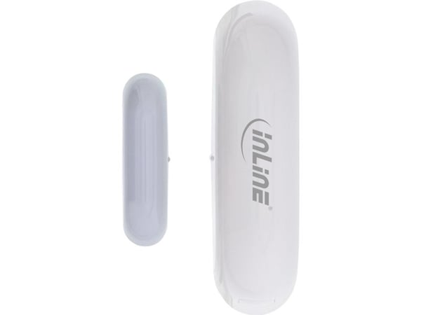 InLine 40152, Trådløs, WLAN, Hvit, 2400 MHz, 45 m, Dør/vindu