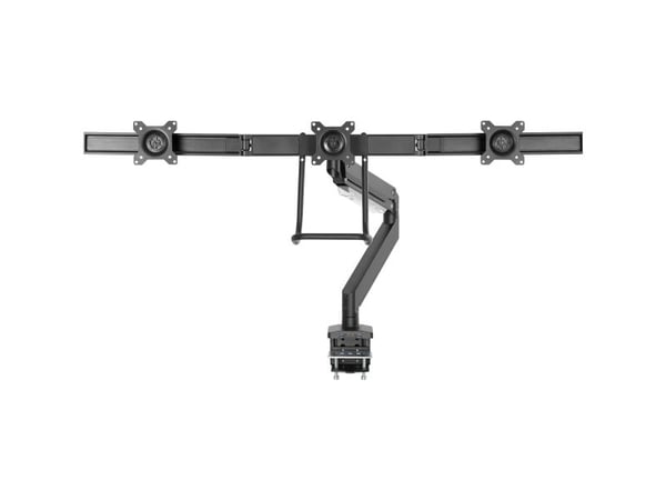 InLine 23172A, Klemmer, 18 kg, 33 cm (13"), 43,2 cm (17"), Høydejustering, Svart