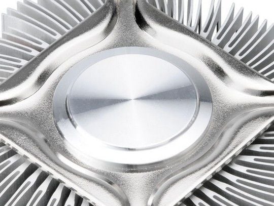 Akasa AK CC7129BP01 - Prosessorkjøler - (for: LGA775, LGA1156, LGA1155, LGA1150) - aluminium - 75 mm