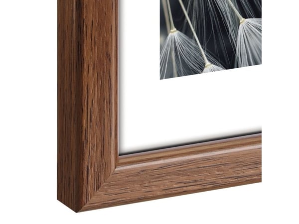 Hama Breeze, Enkel bilderamme, Glass, Polystyren (PS), Brun, Bord, Vegg, 9 x 13 cm, Rektangulær