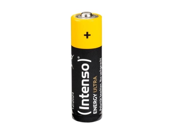 Intenso 7501520 - Energy Ultra Alkaline Batterie AA Mignon 40er-Pack - Batterie, Engangsbatteri, AA, Alkalinsk, 1,5 V, 40 stykker, 2600 mAh