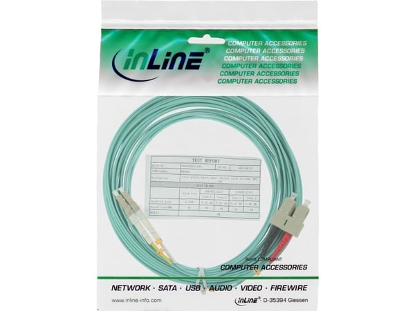 InLine LC/SC, 25 m, 25 m, OM3, 2x LC, 2x SC
