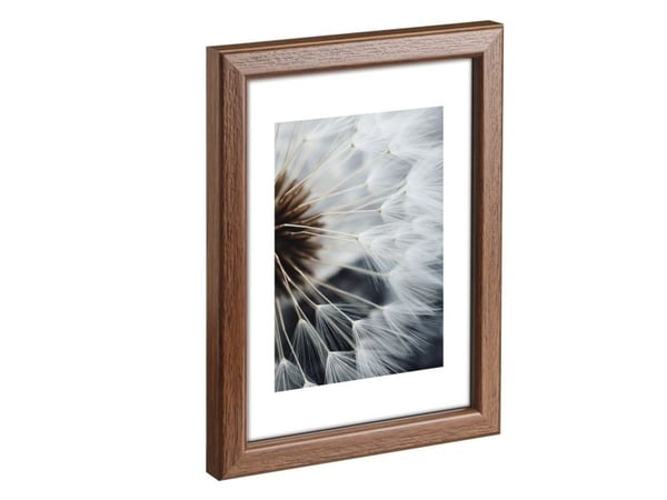 Hama Breeze, Enkel bilderamme, Glass, Polystyren (PS), Brun, Bord, Vegg, 10 x 15 cm, Rektangulær