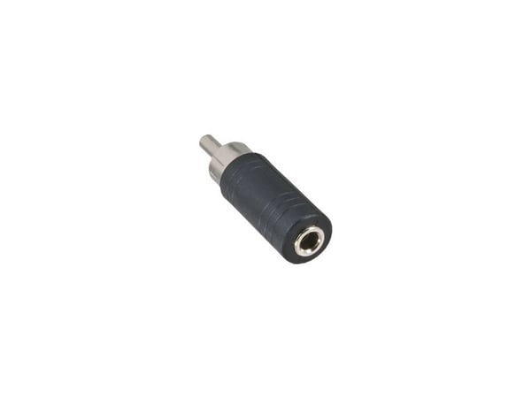 InLine 99325, 3.5mm jack female, RCA, Musta